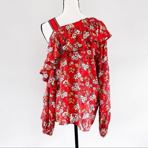 Derek Lam 10 Crosby Floral Silk Blouse - Picture 5 of 10